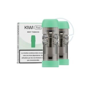 Pack 2 Cartouches Mint Tobacco Pod Kiwi