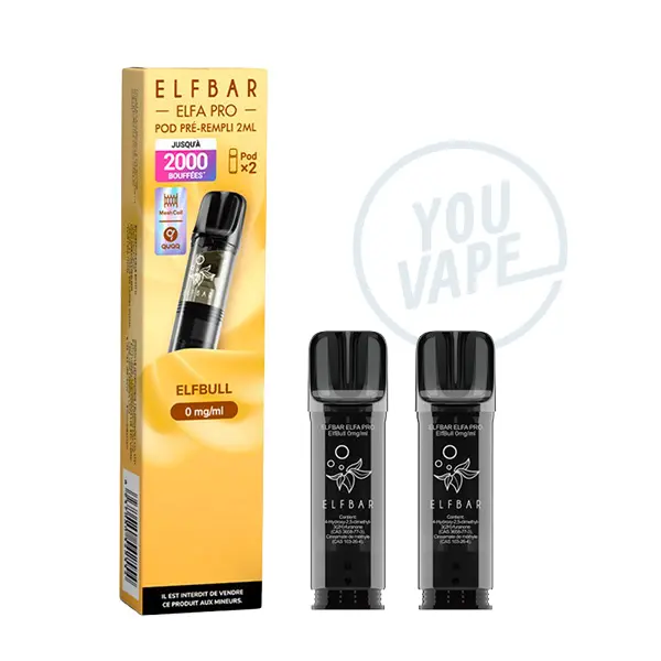 Pack x2 Cartouches Elfa Pro 0mg - Image 4