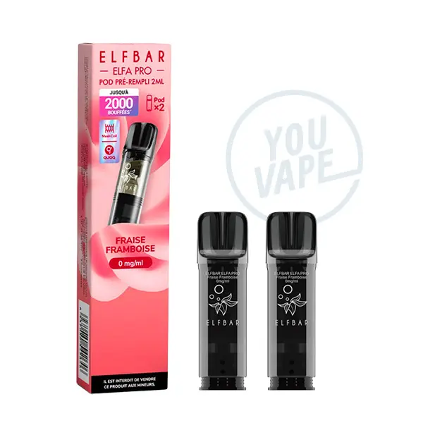 Pack x2 Cartouches Elfa Pro 0mg - Image 6