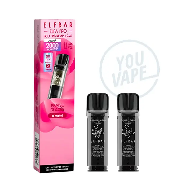 Pack x2 Cartouches Elfa Pro 0mg - Image 5