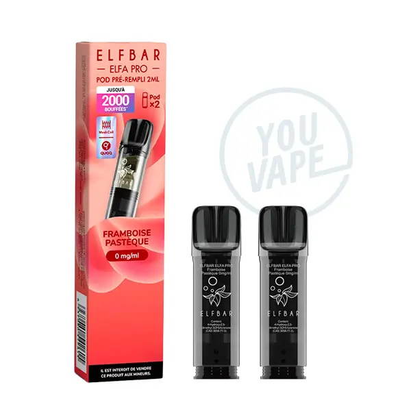 Pack x2 Cartouches Elfa Pro 0mg - Image 8