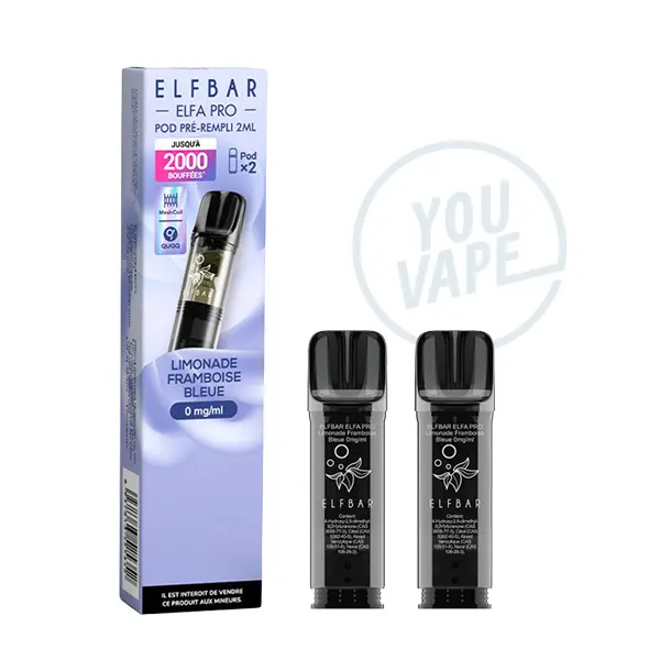 Pack x2 Cartouches Elfa Pro 0mg - Image 9