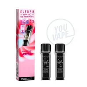Pack x2 Cartouches Elfa Pro 0mg